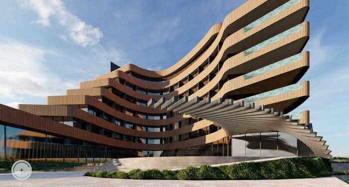 HOTEL ARCHITECTURE DESIGN LARNAKA CYPRUS - C+ Studio Architects